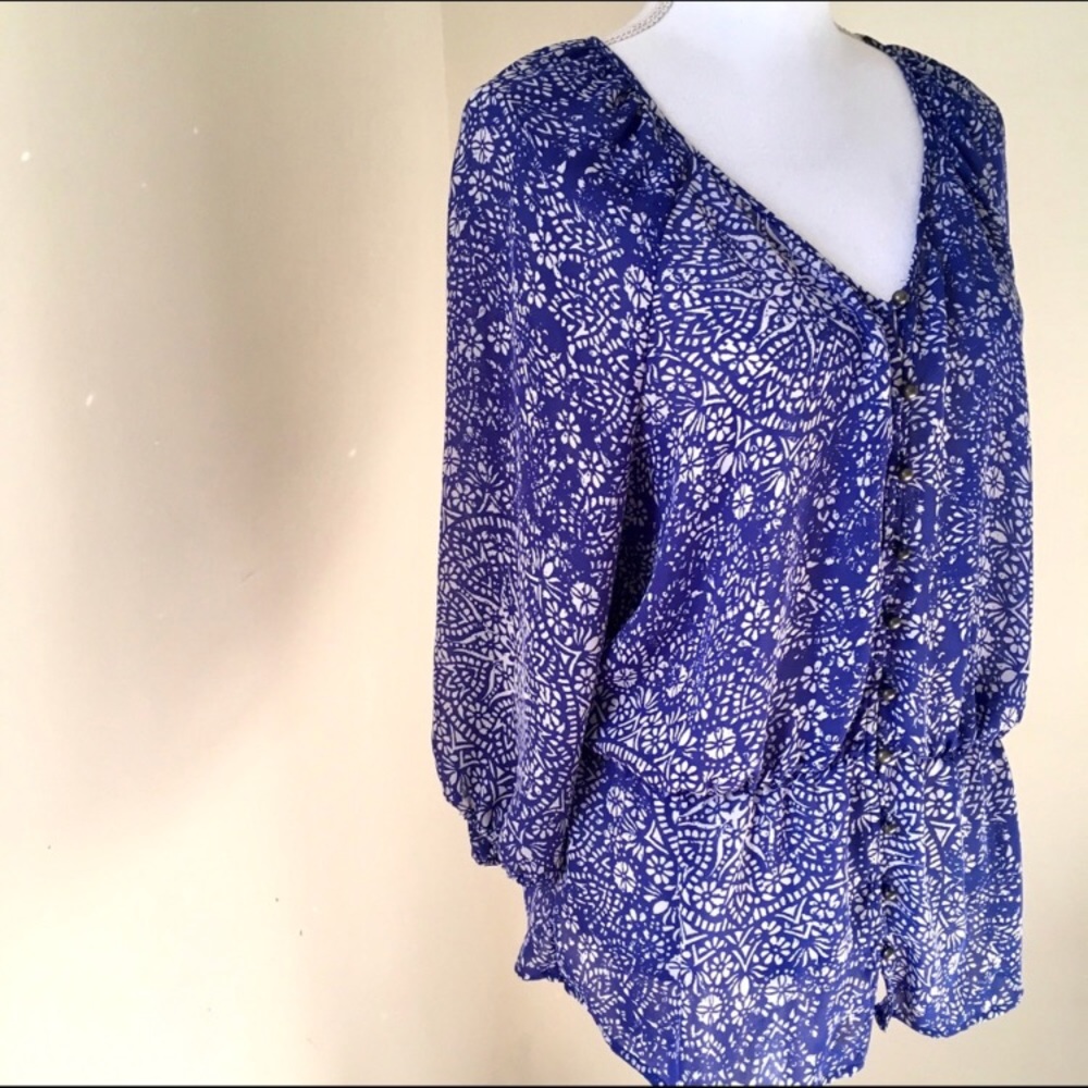 Banana Republic Peplum Top